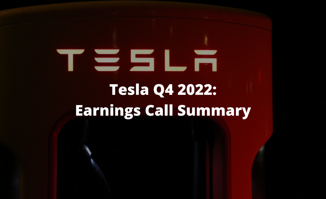 Tesla Tsla Q Earnings Call Summary