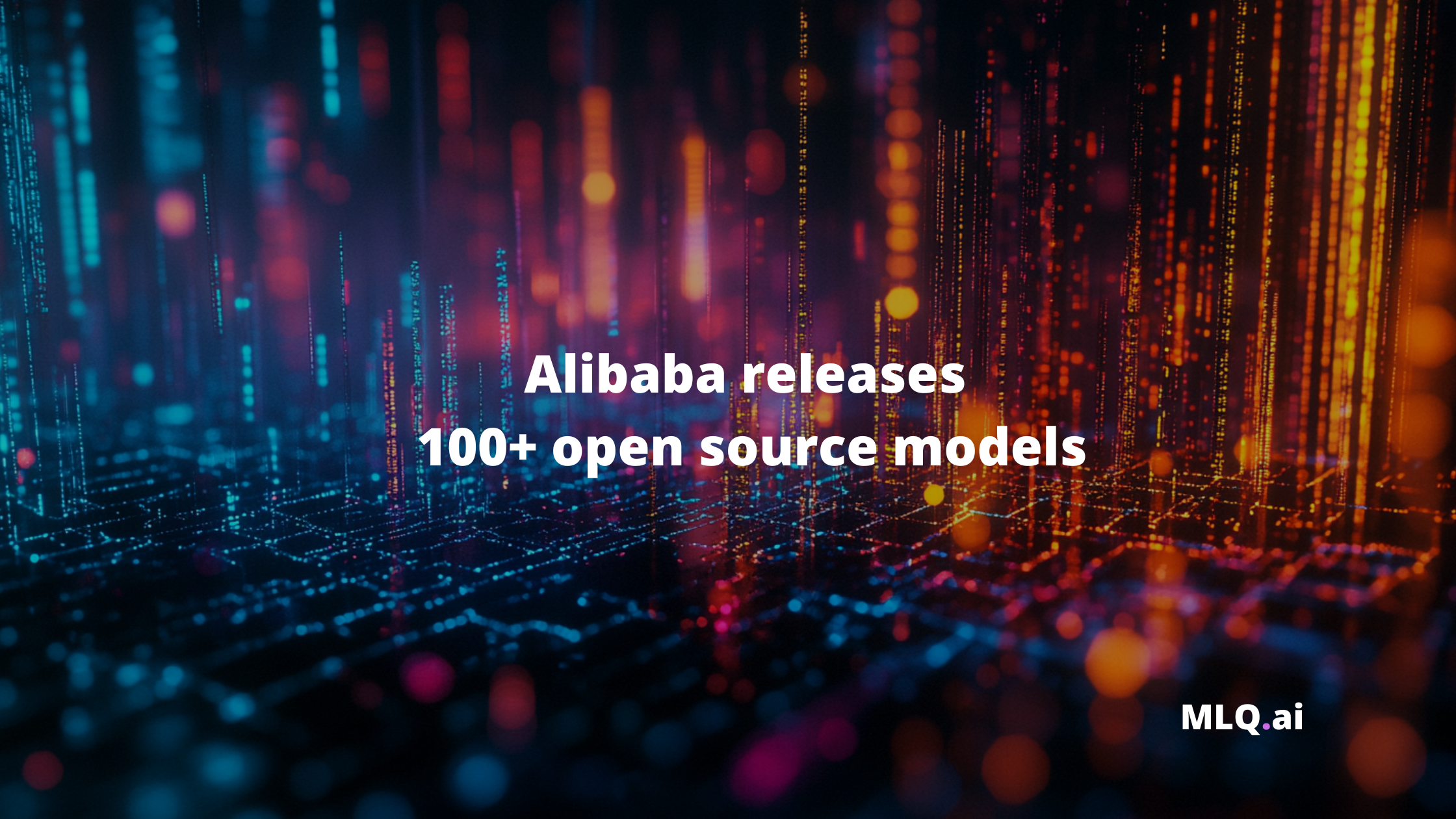 Alibaba Open Sources 100+ AI Models