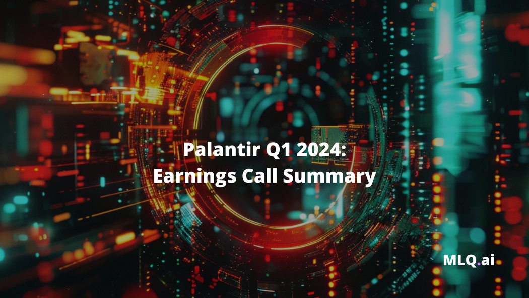 Palantir shares fall after revenue guidance Q1 2024 earnings summary